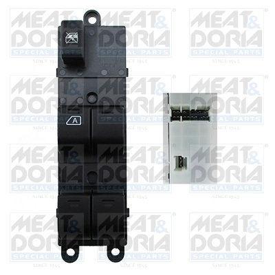 Switch, window regulator